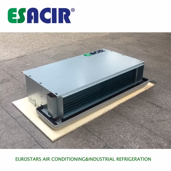 Ceiling Exposed Horizontal Concealed Cassette Chilled Water Fan Coil